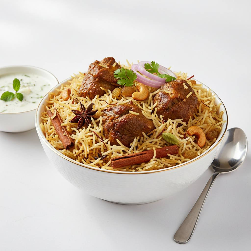 Mugalai Mutton Pulao - Single