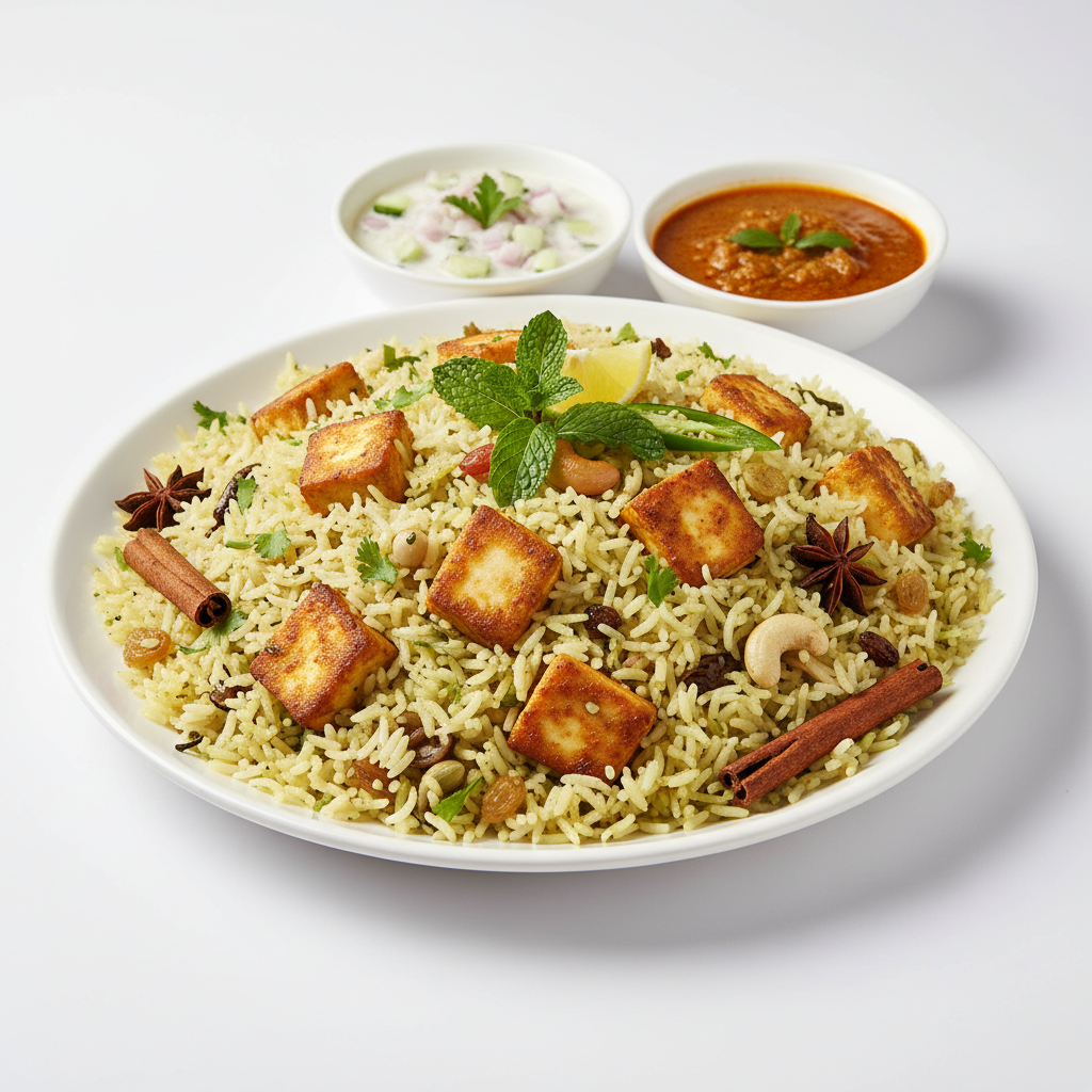 Chitti Muthyalu Paneer Pulao - Full