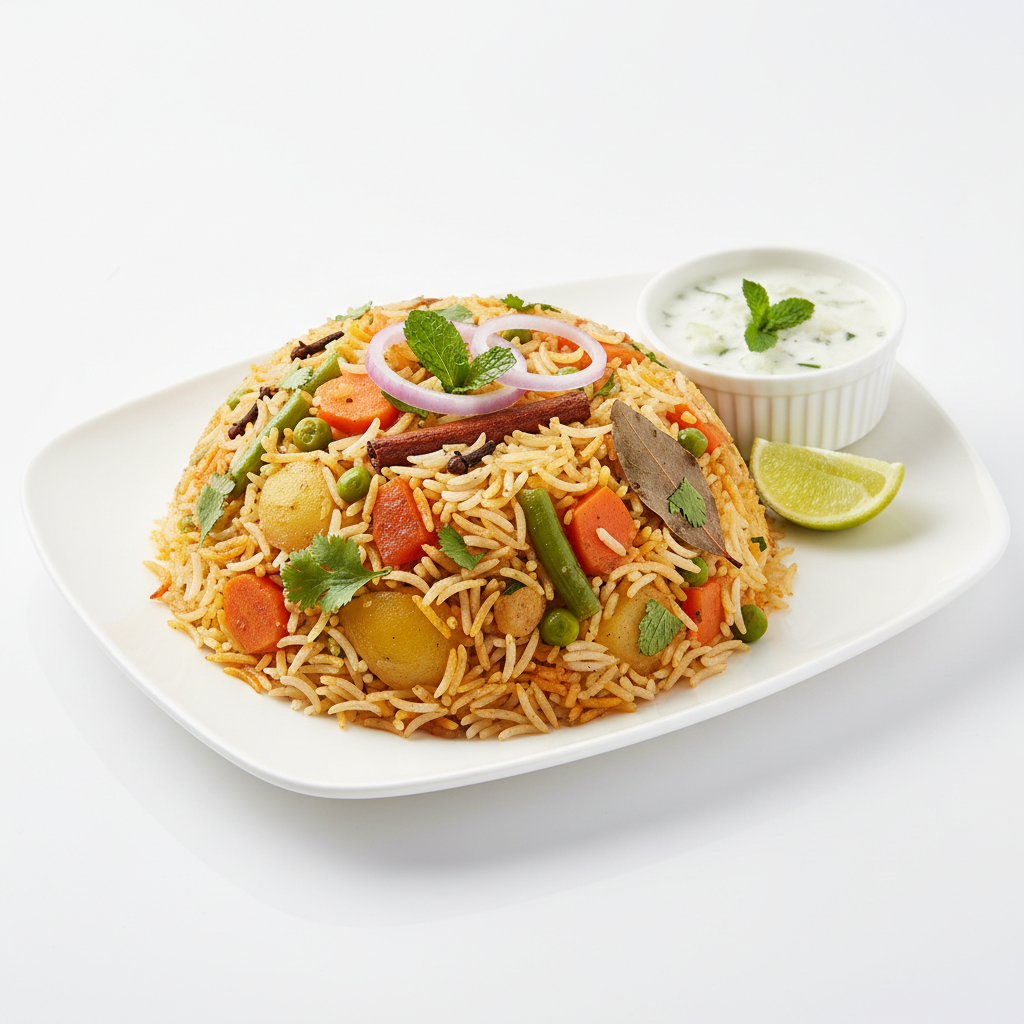 Veg. Biryani - Single