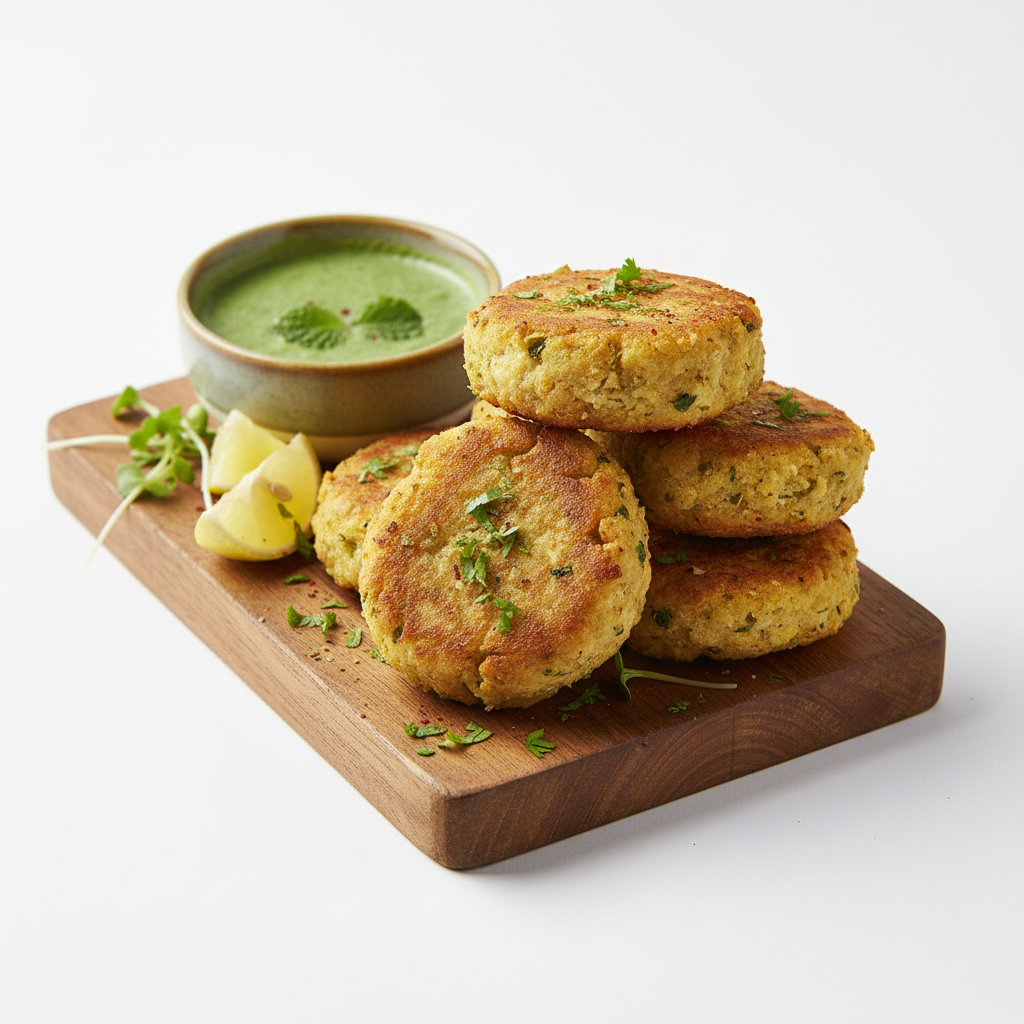 Paneer Papadi Kebab