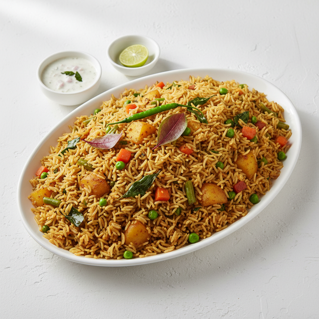 Gongura Veg. Pulao - Full