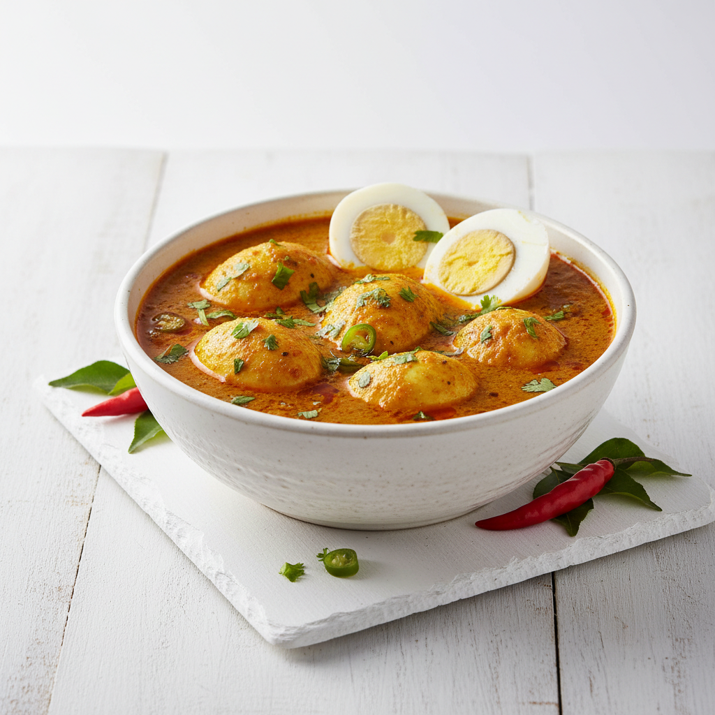 Egg. Curry