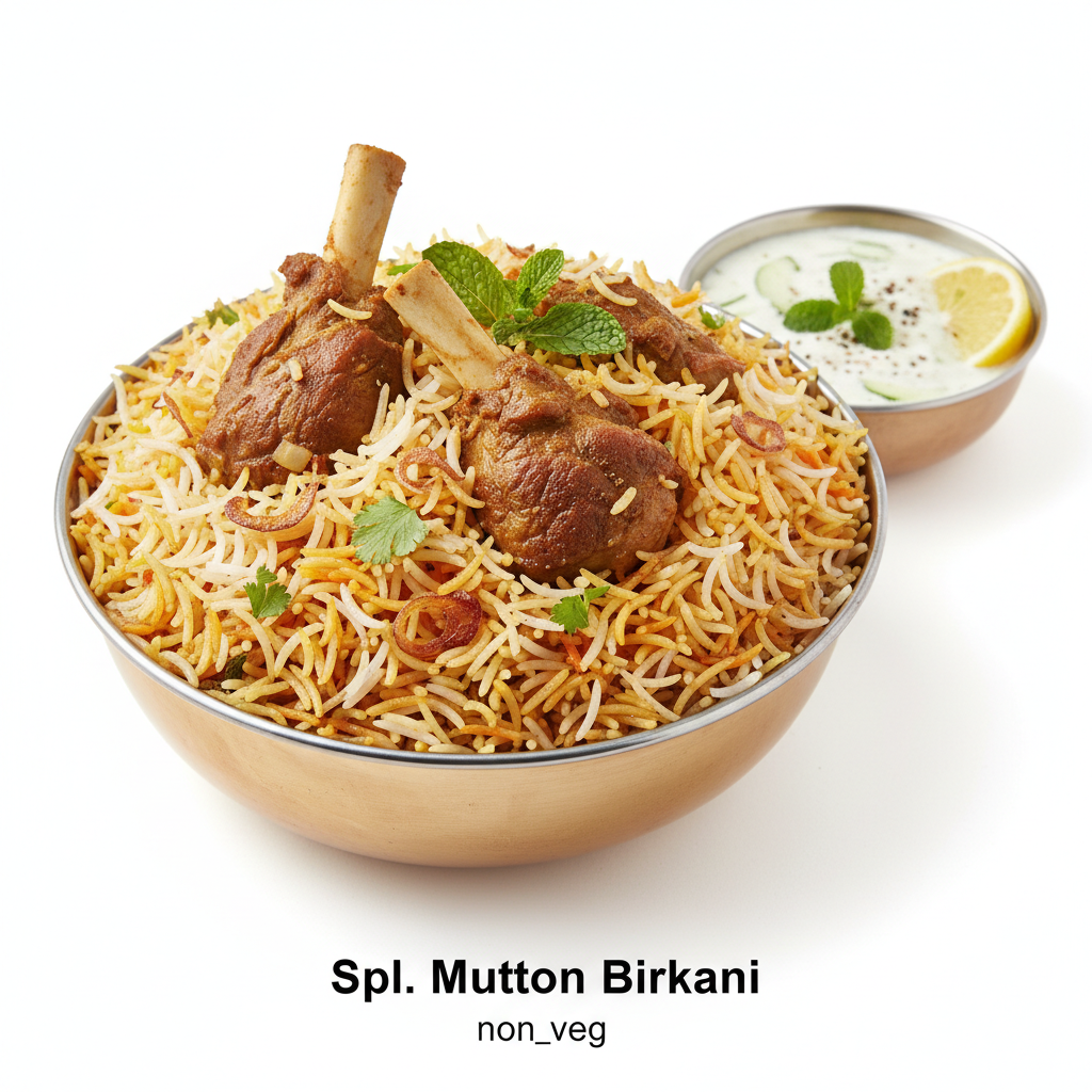 Spl. Mutton Biryani