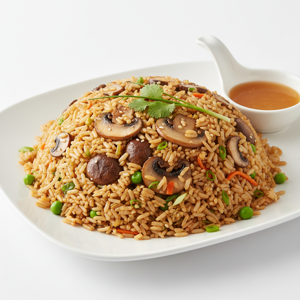 Mushroom Fried Rice
