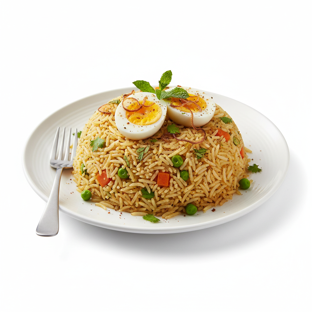 Egg. Pulao - Single