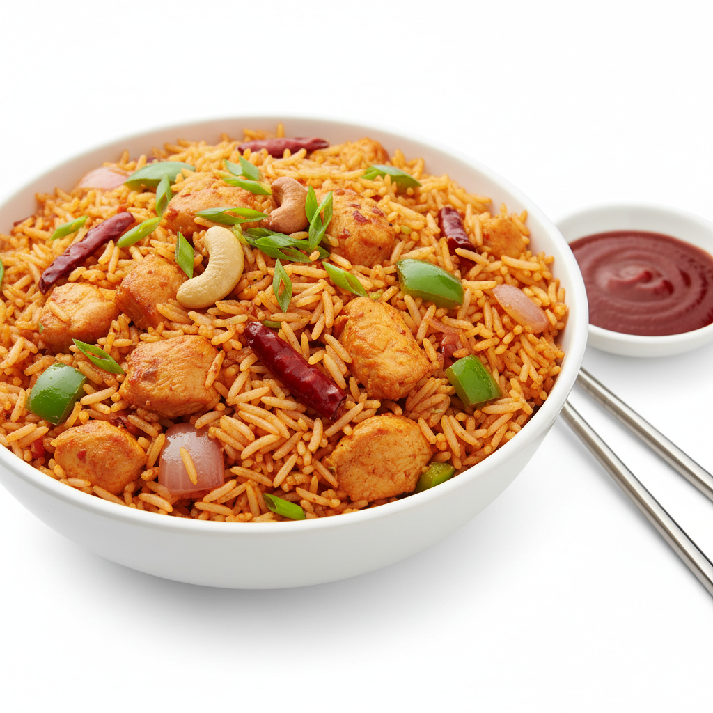 Chicken Shezwan F.Rice