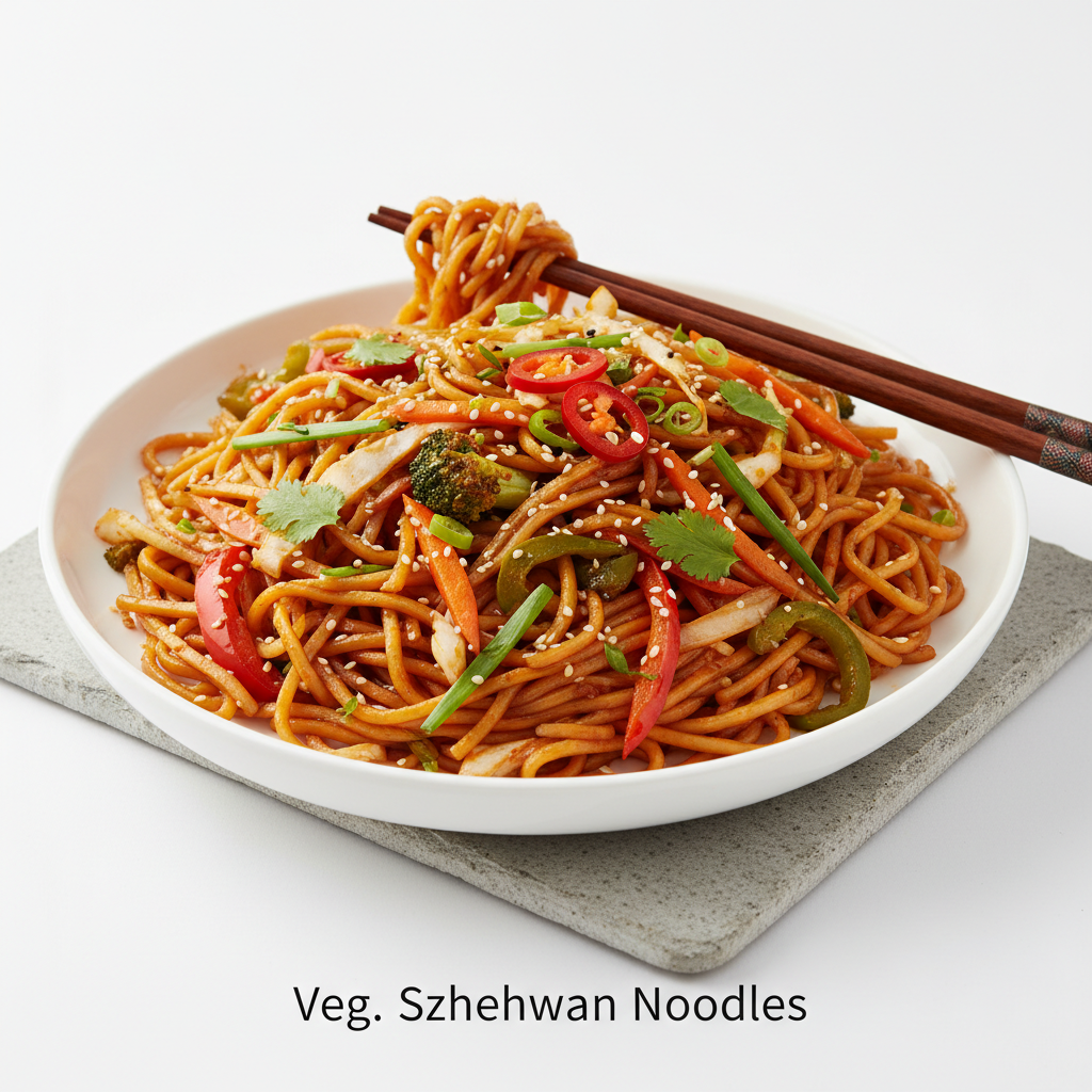 Veg. Shezwan Noodles