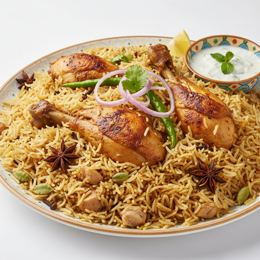 Chicken Pulao - Full