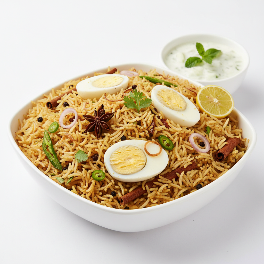 Egg. Pulao - Full