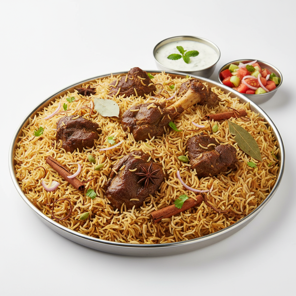 Mutton Pulao - Full