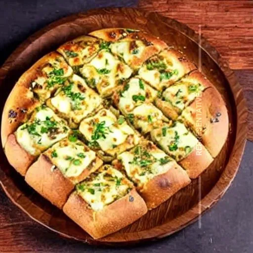 Garlic Paneer Cheese Bread