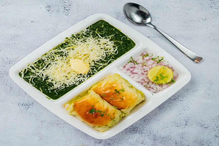 Hariyali Pav Bhaji