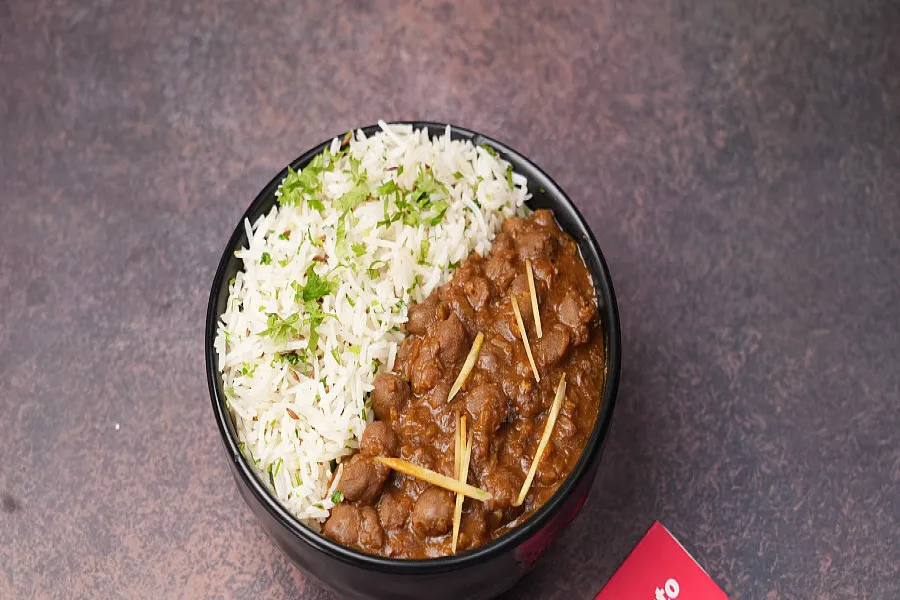 Amritsari Chole Rice Bowl