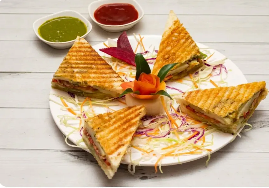 Veg Toast - White