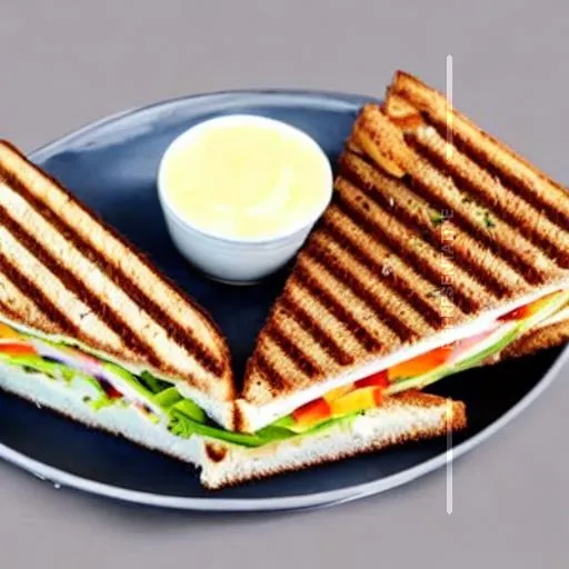 Veg Mayo Sandwich (Brown)