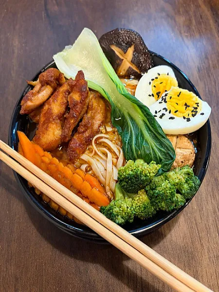 Chicken Ramen - Korean Kimchi