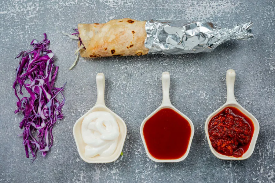 Mayo Chapati Roll