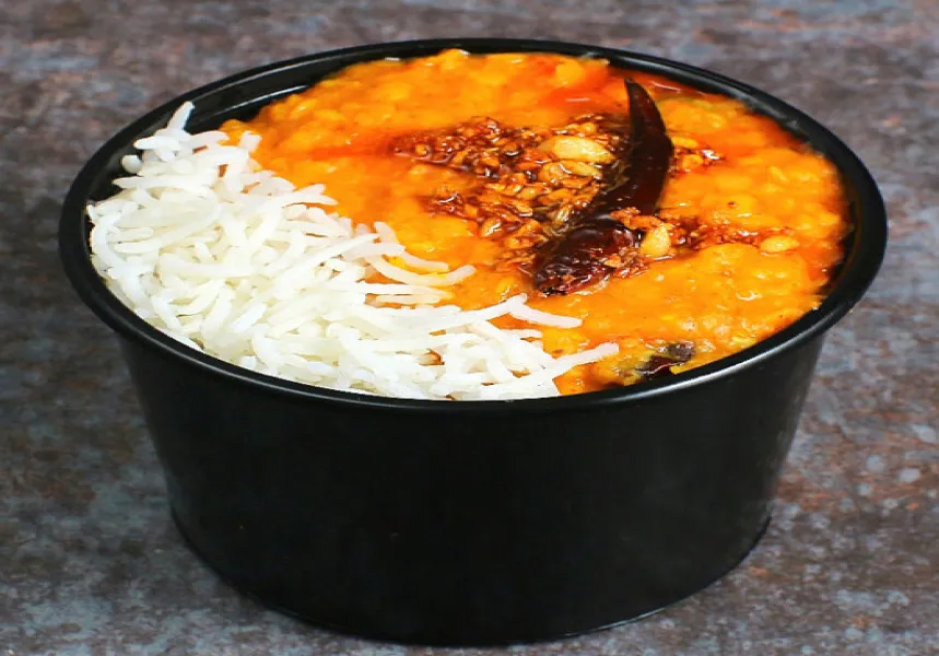 Dal Tadka Rice Bowl