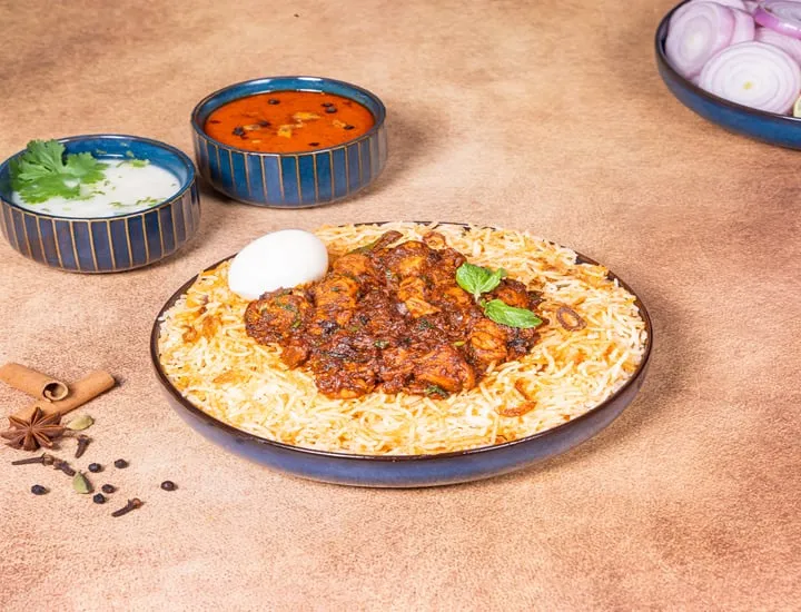 Special Boneless Chicken Biryani - Family