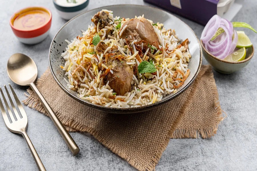 Zafrani Chicken Biryani ( Single)
