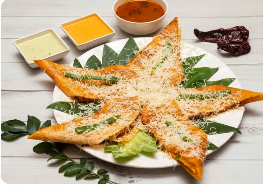 Cheese Chilly Dosa