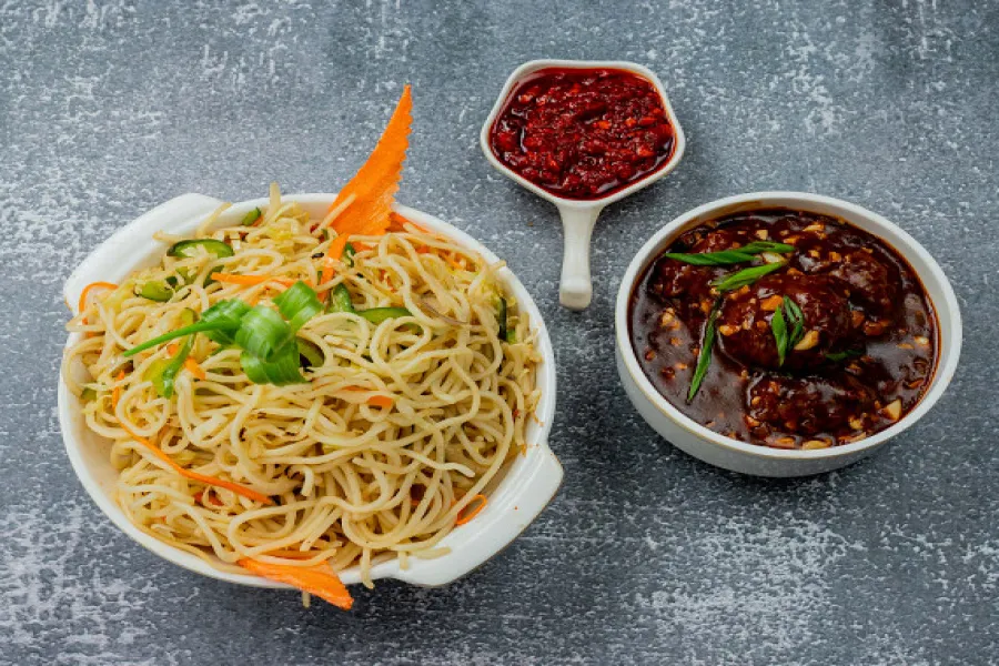 Manchurian Noodles