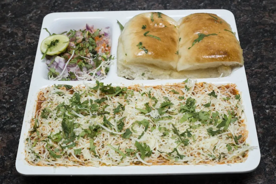 Cheese Pav Bhaji