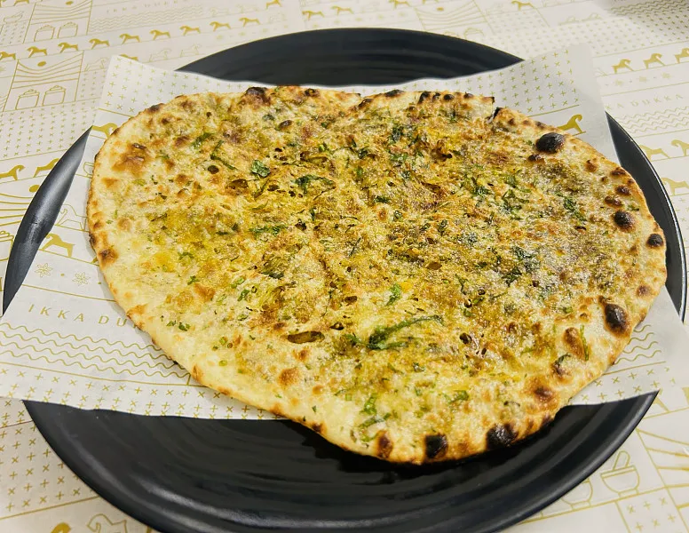 Vegetable Cheese Naan