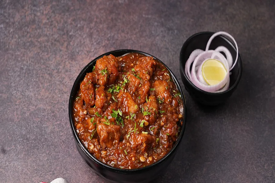 Chicken Manchuria ( Wet)