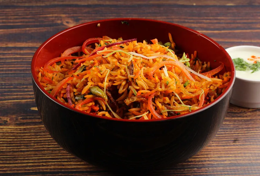 Veg Hyderabadi Biryani