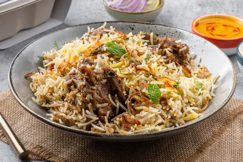 Zafrani Mutton Biryani