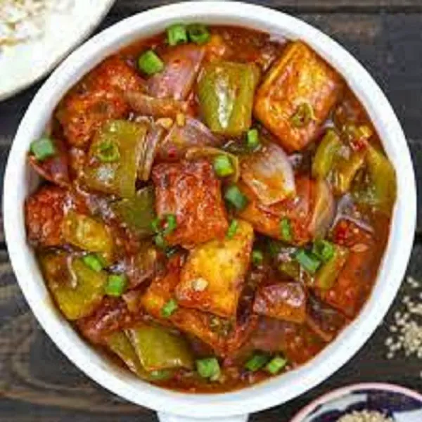 Gravy Paneer Chilly