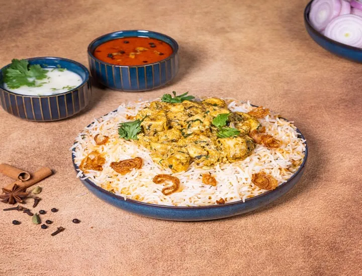 Signature Mughali Chicken Biryani(Boneless) - Single