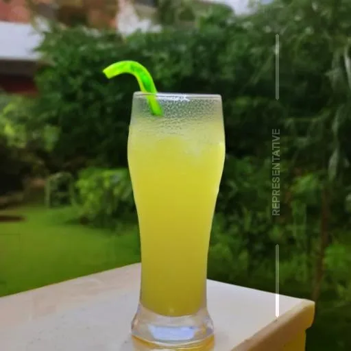 Fresh Lemon Soda Juice