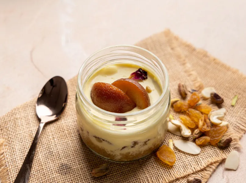 Gulabjamun Cheese Cake