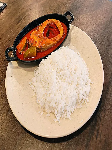 Fish Curry With Rice