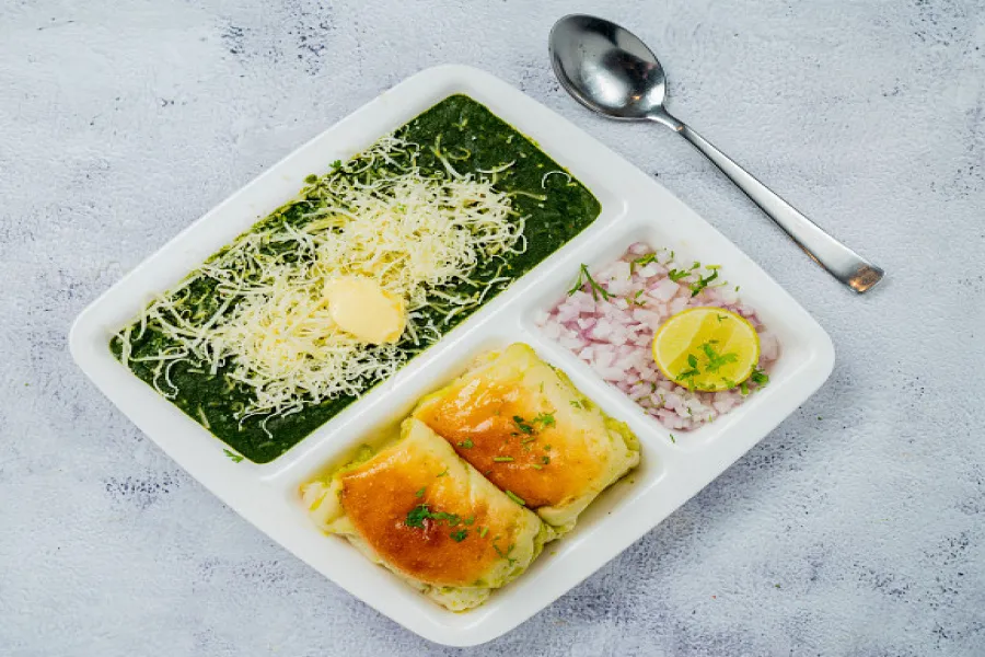 Hariyali Pav Bhaji