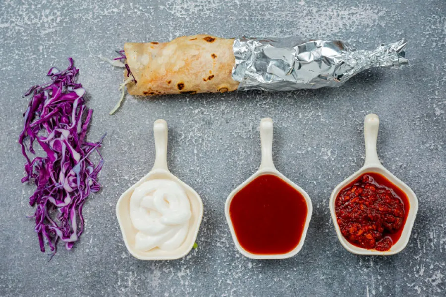 Veg Chapati Roll