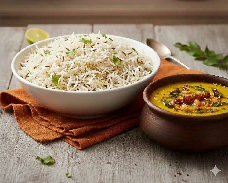 Jeera Rice & Dal