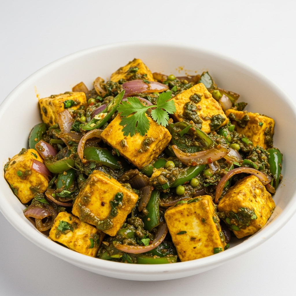 Paneer Hara Do Pyaza