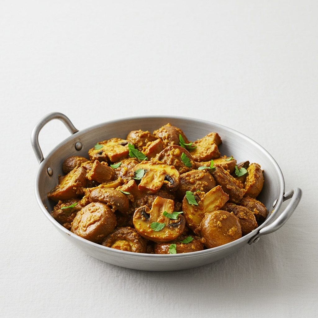 Mushroom Roasted Masala