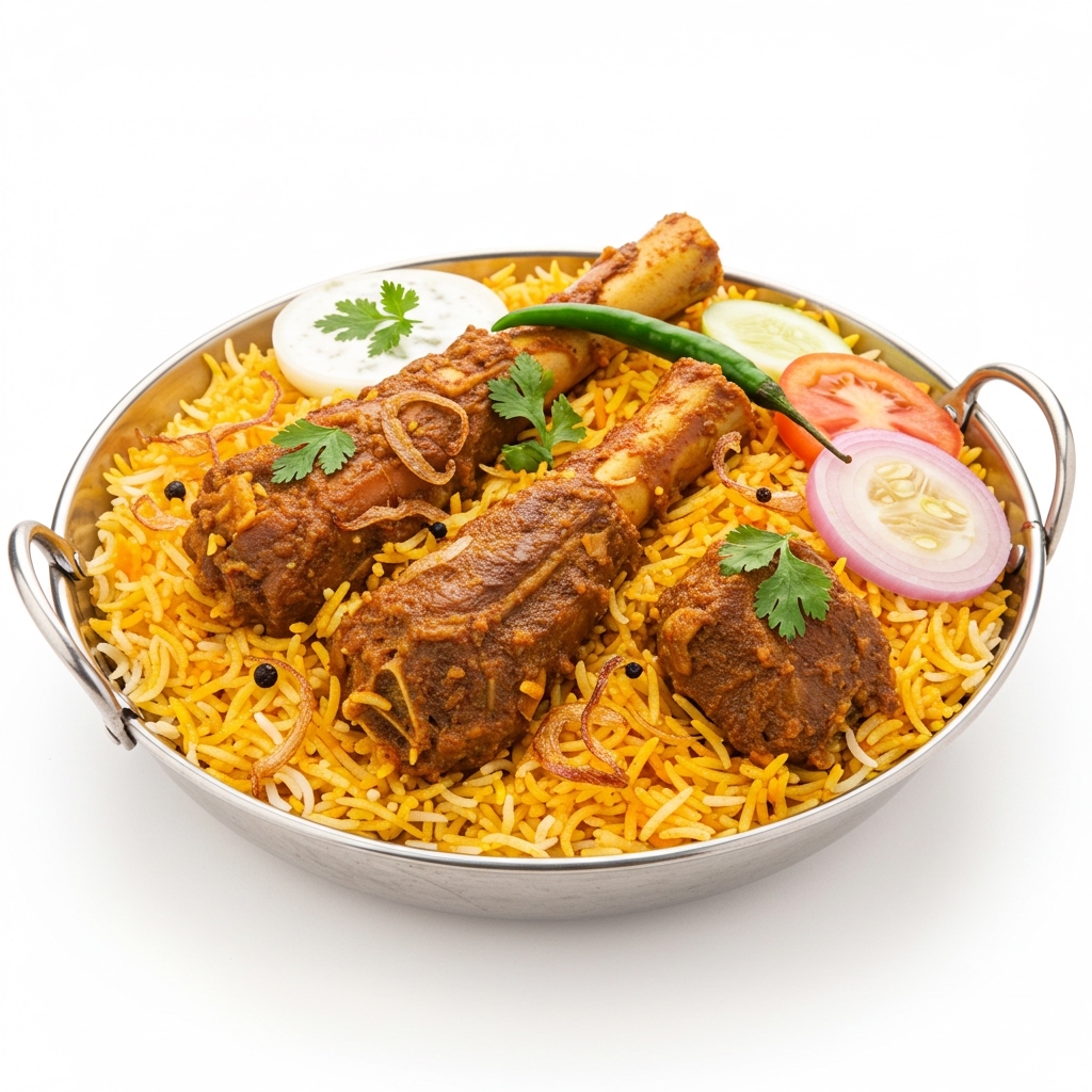 Mutton Hydrabadi Biryani