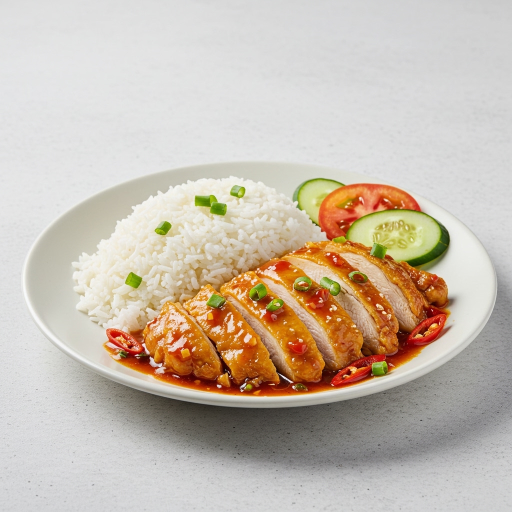 Singapore Rice Chicken