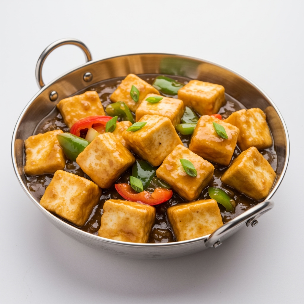 Paneer in Oyster Sauce