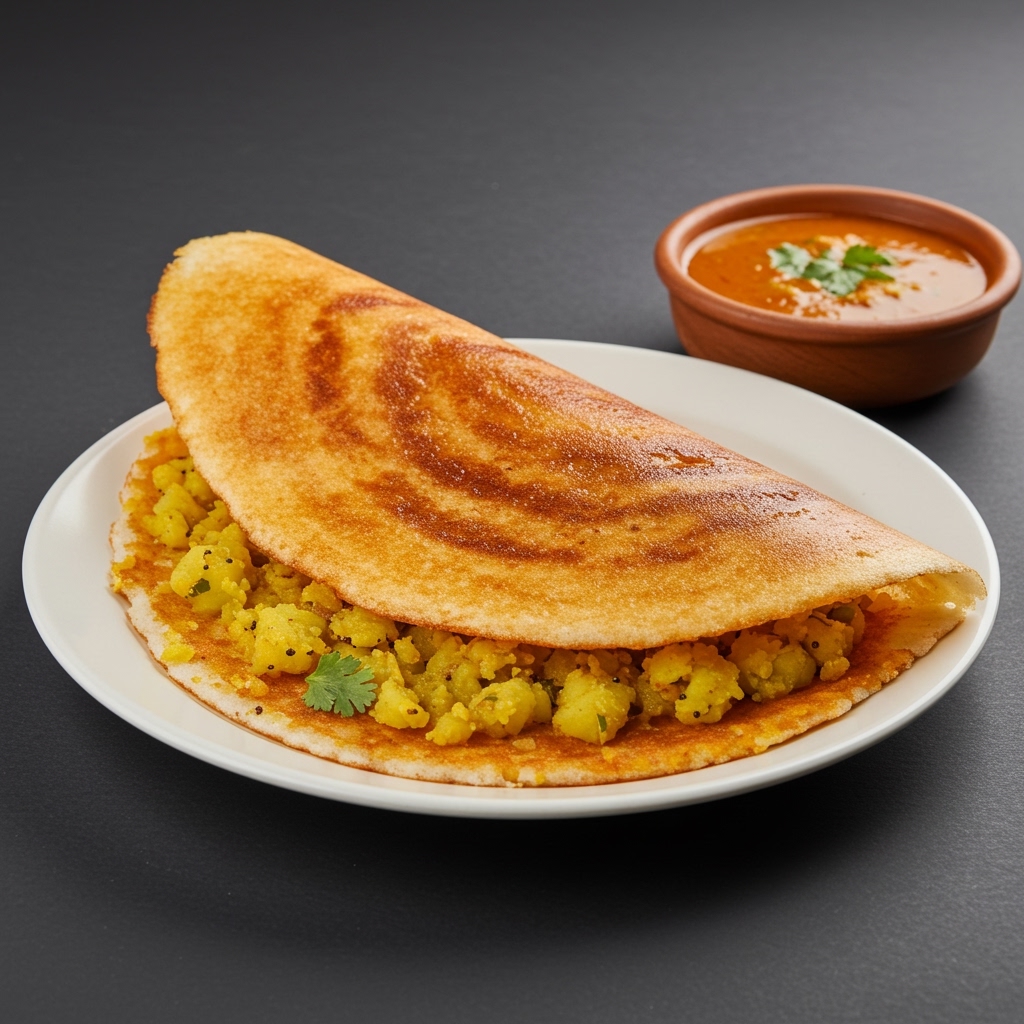 Rava Masala Dosa