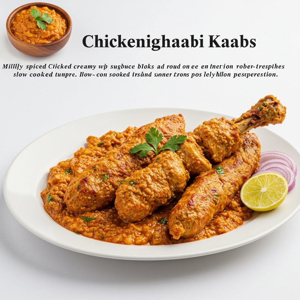 Chicken Afghani Kabab