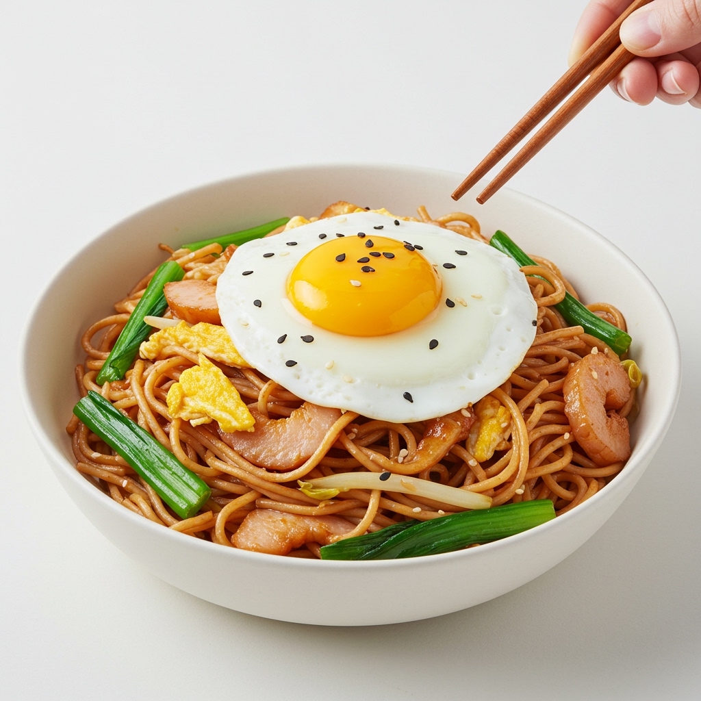 Singapore Noodles Egg