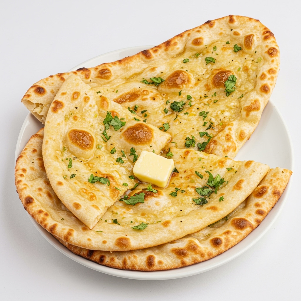 Butter Cheese Garlic Naan