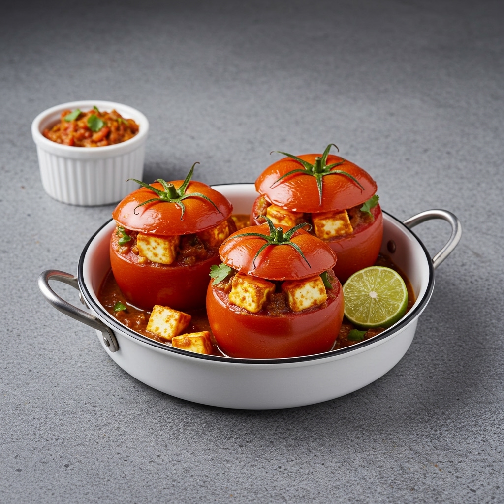 Stuffed Tomato Masala