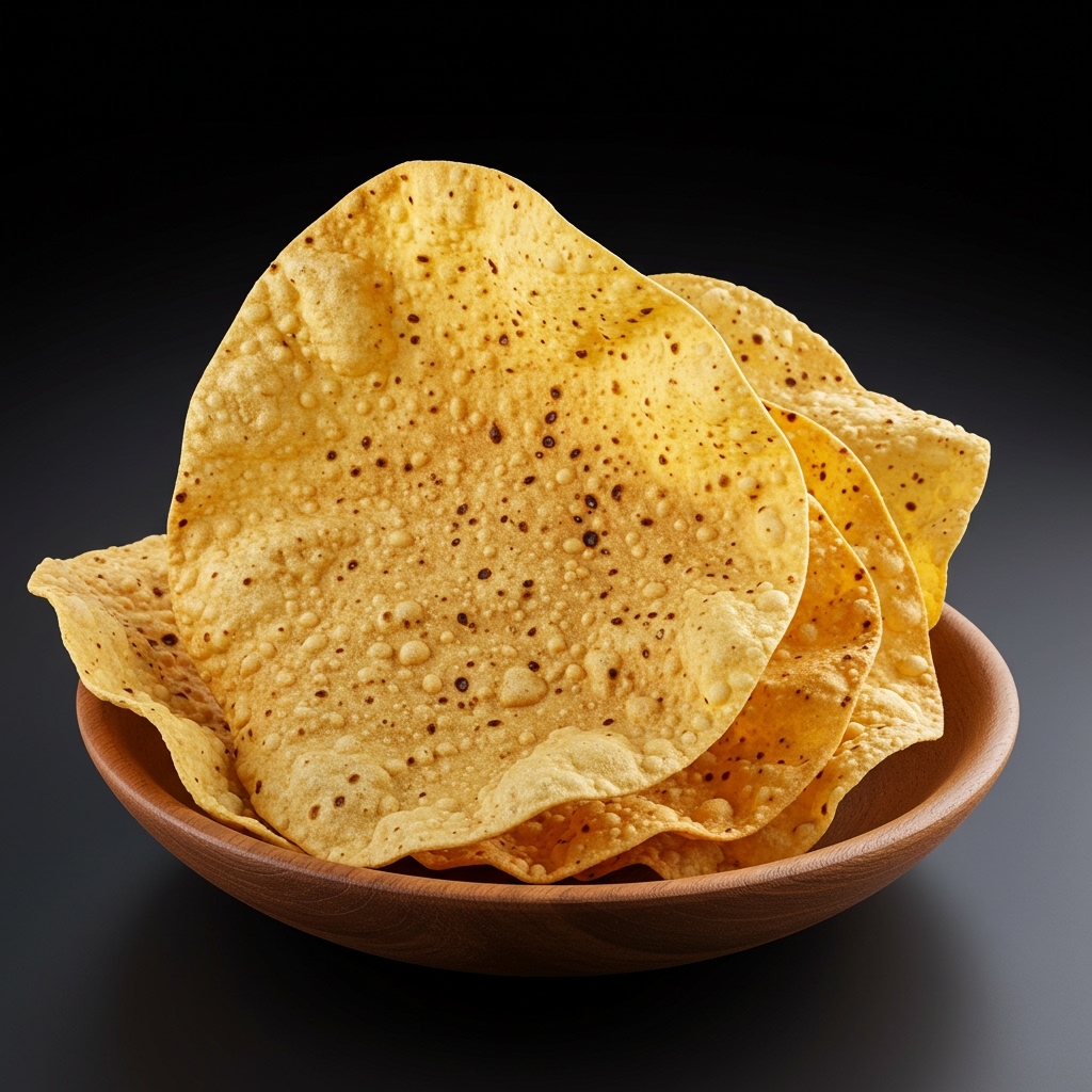 Roasted Papad